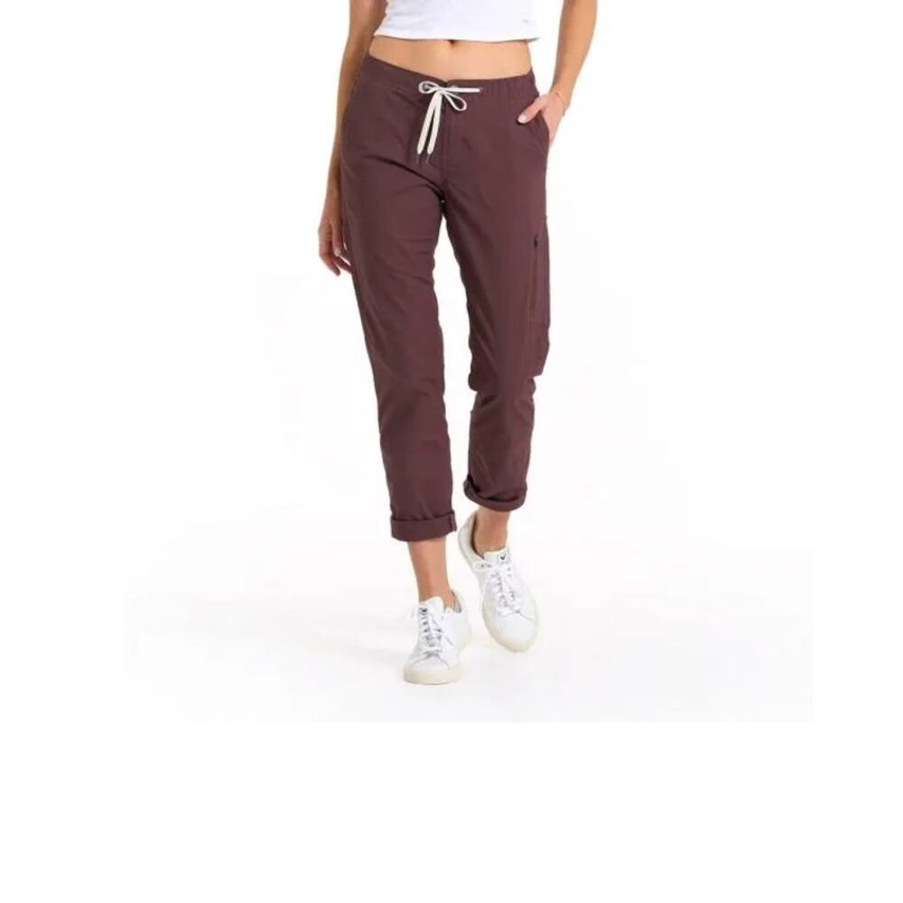 Vuori Ripstop Pant VW401 Women’s Size S Chestnut Organic Cotton - Picture 6 of 11